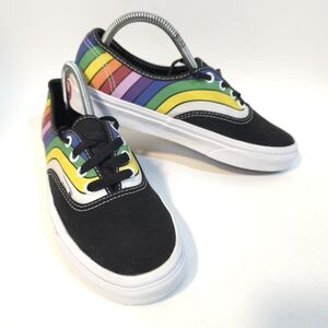 Vans Rainbow Wave Era Sneakers Men’s 6 Women’s 7.5 Colorful Skate Shoes Unisex